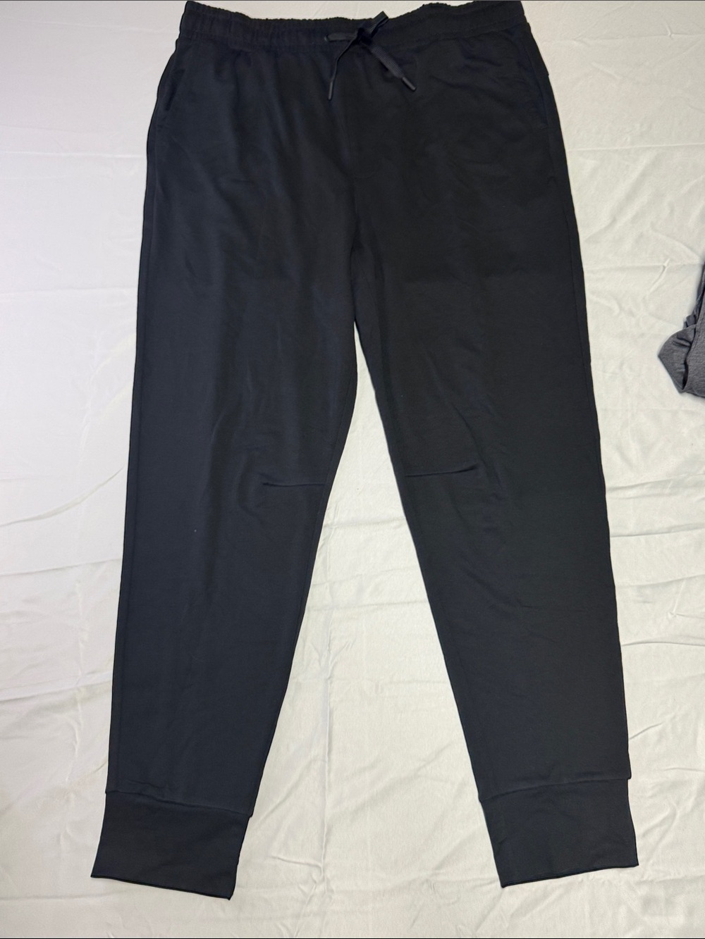 Lole Men's Black Lounge Pants - Comfortable Drawstring Waist 2 Pairs